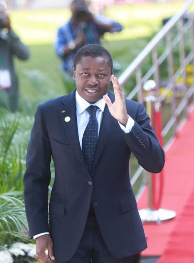 Faure Gnassingbé 22 février 2020-Togo